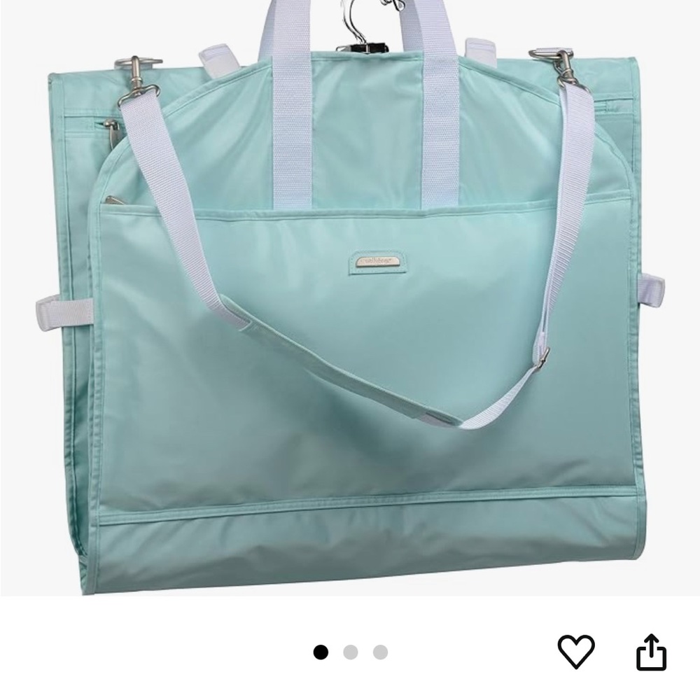 WalklyBags try-fold, multi garment wedding dress garment bag